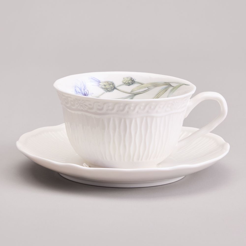 ЧАЙНЫЙ СЕРВИЗ LEFARD "ВАСИЛЬКИ" НА 6 ПЕР. 14 ПР. 800/300/250 МЛ