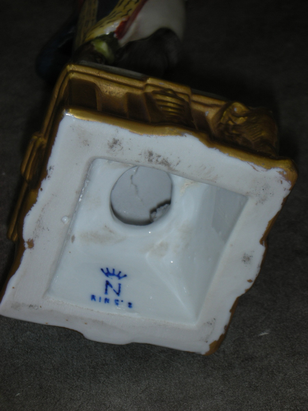 Статуэтка. Фарфор. Солдат. Маршал. Capodimonte. Италия