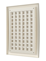 Решетка вентиляционная РРП разъемная регулируемая 180х250 пластик Ivory ERA