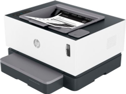 Принтер лазерный HP Neverstop Laser 1000w черно-белый, цвет:  белый (4ry23a)