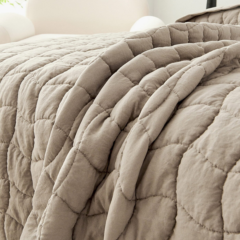 Покрывало 160x220 Sofi De MarkO Минелла бежевое