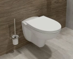 Унитаз VitrA Normus 9773B003-7200 с инсталляцией, с крышкой микролифт, кнопка хром