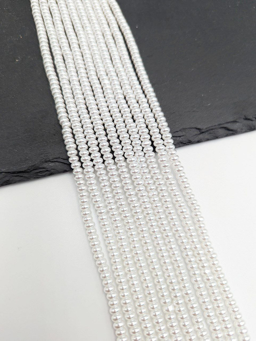 Жемчуг Майорка кукуруза 3*4мм