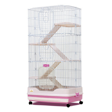 Kredo R53 клетка для грызунов 3 секции 68х46х128 см