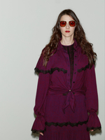 ЛЕС Блуза с пелериной