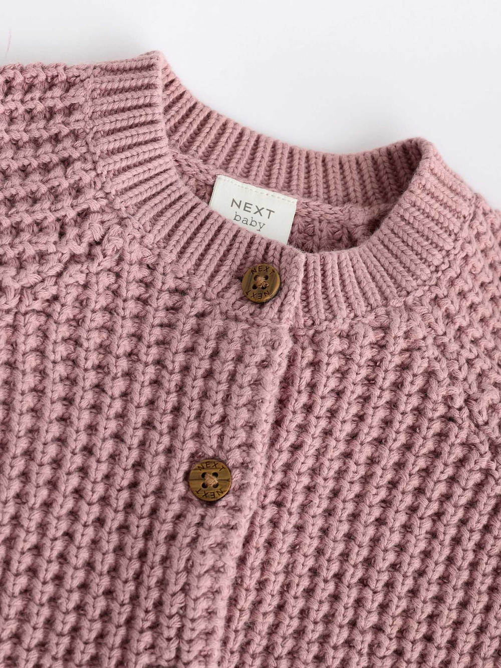 Вязаный кардиган для малышей Next K82-440, Розовый