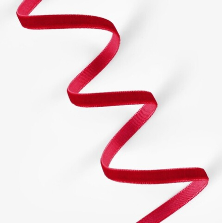 Бархатная лента 6 мм