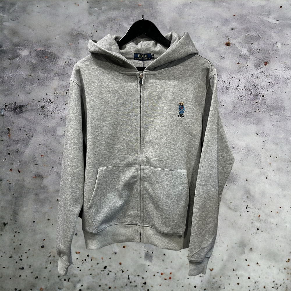 Худи Zip Ralph Lauren #2 • Серый