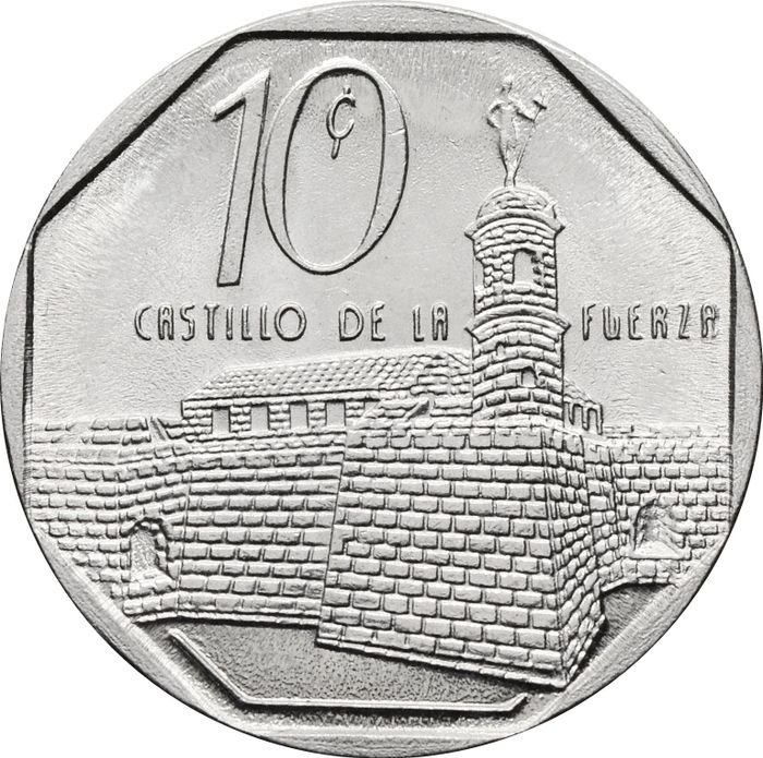 10 сентаво 1994-2018 Куба