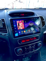 Магнитола для KIA Sorento 2 XM 2012-2020 (отдельный экран климата, без штатной КЗВ) - Teyes CC3 монитор 9" QLED на Android 10, ТОП процессор, 4Гб+32Гб, CarPlay, 4G SIM-слот