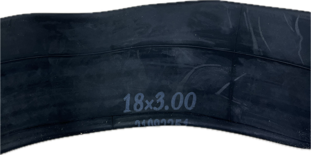 Камера 18 х 2,5 кривой ниппель для гироскутера и велосипеда