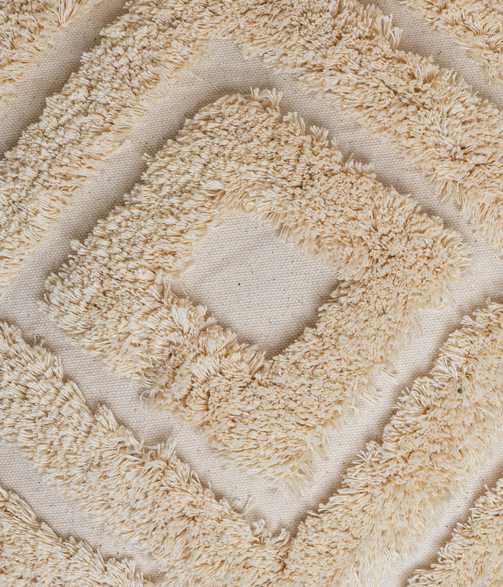 Подушка из льна ЛАБИРИНТ 45 х 45