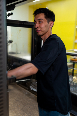 Китель поварской мужской Space black