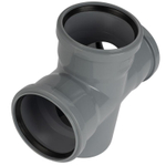 Крестовина канализационная Дигор 110х110х110 мм 87,5°