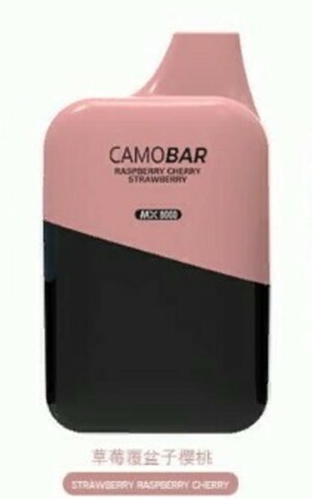 CAMOBAR MX8000 Клубника-малина-вишня 8000 затяжек 20мг (2%)