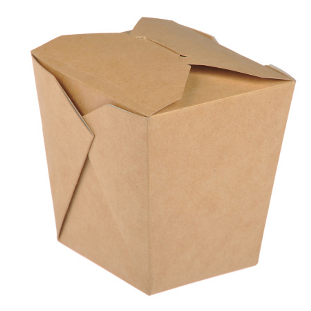 Коробка для китайской лапши склеенная 560 мл NOODLES L 104х90х102 /35шт.