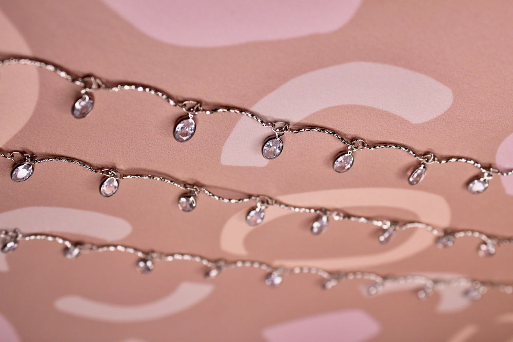 Цепь овал подвески 5х7 мм