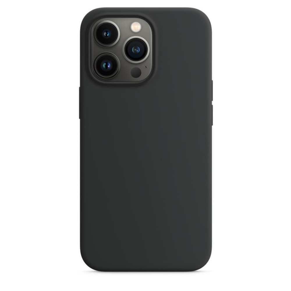 Силиконовый чехол MagSafe Apple Silicone Case для iPhone 13 Pro, Тёмная ночь