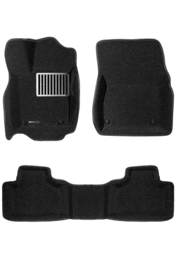 Коврики салона для JEEP Grand Cherokee (2010-) Euromat 3D Lux черные. Арт. EM3D-002760