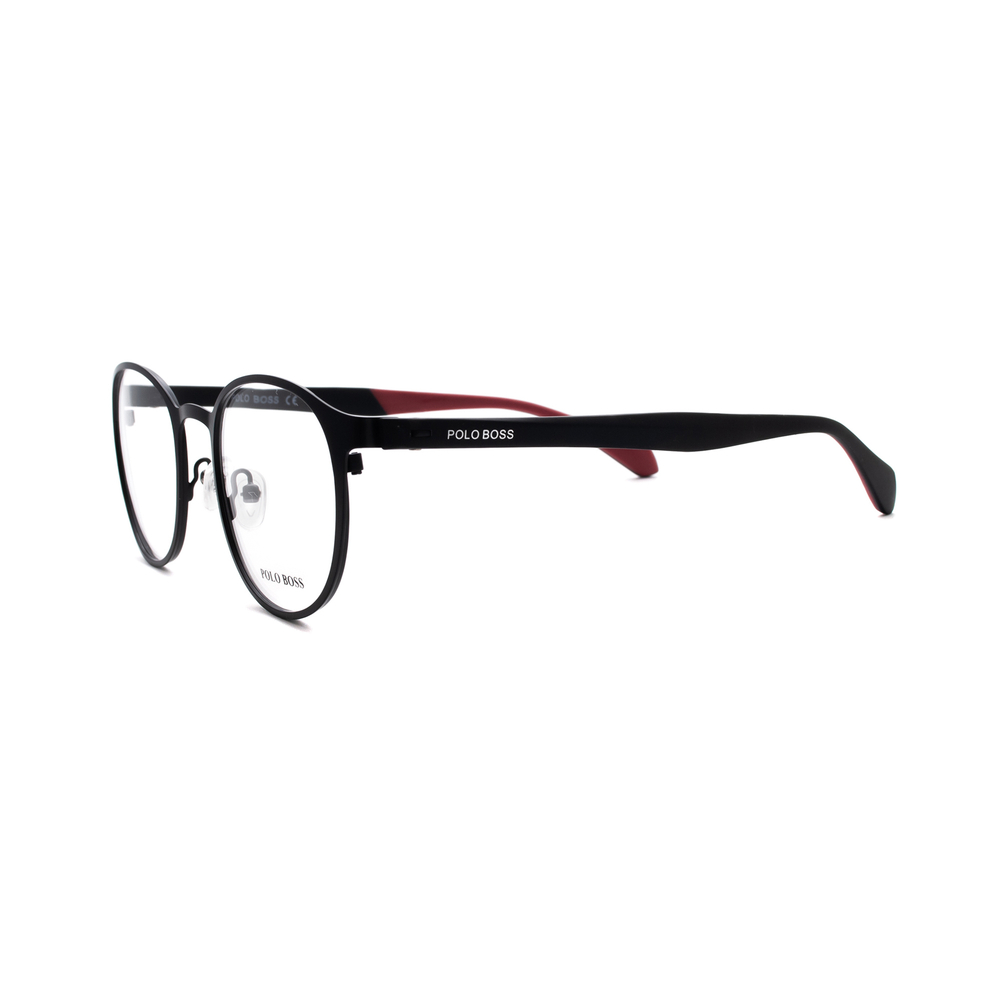 Оправа круглая Polo Boss PL240431 C02 черный/красный (Китай)