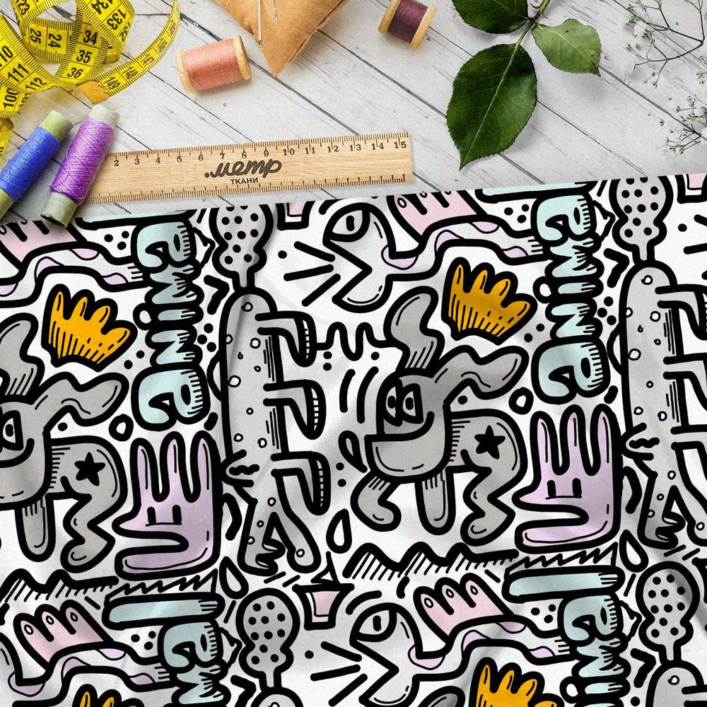 Ткань Ниагара Софт тайные записи восприятия