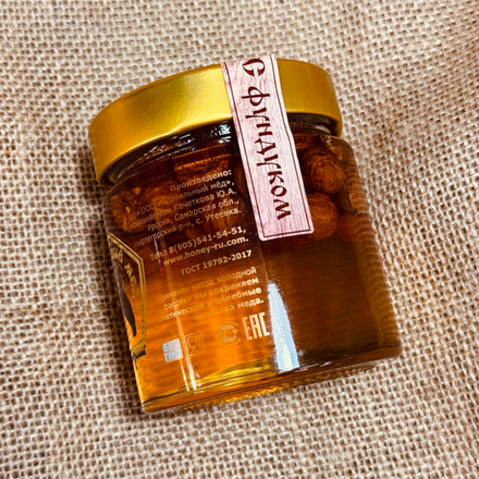 Мёд натуральный с фундуком «Правильный мёд» Самара