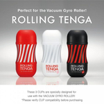 Набор Tenga Vacuum Gyro Roller: Мастурбатор и устройство для вращения и создания вакуума
