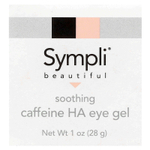 Sympli Beautiful, успокаивающий гель для кожи вокруг глаз, с кофеином и гиалуроновой кислотой, 30 мл (1 жидк. унция)