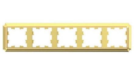Рамка 5-м AtlasDesign Antique универс. зол. SE ATN101605