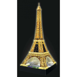 Ravensburger - 3D пазл Эйфелева башня LED Night Edition 125791 / артикул   125791  / GTIN 4005556125791