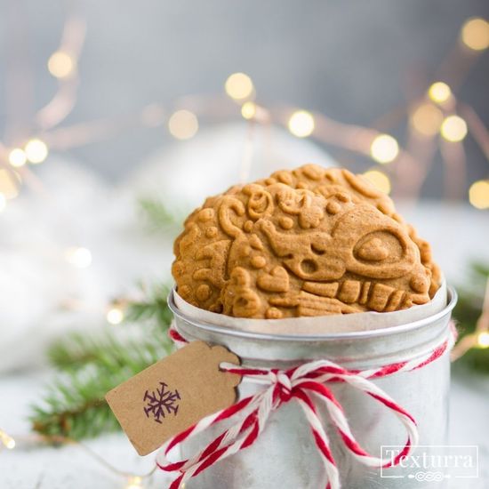 Малая скалка с узором Мышата