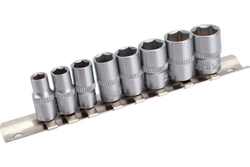 Набор шестигранных головок (8 пр; 6-13 мм; 1/4") СЕРВИС КЛЮЧ 77554