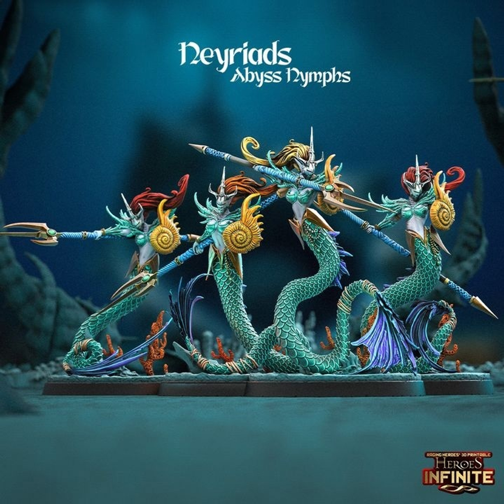 Idoneth Neyriads Nymphs
