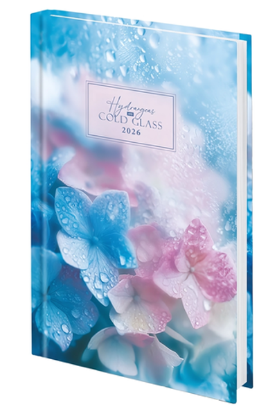 Ежедневник А5 160л. датир. 2026г. "Гортензия" ламинированная обложка (STAFF)