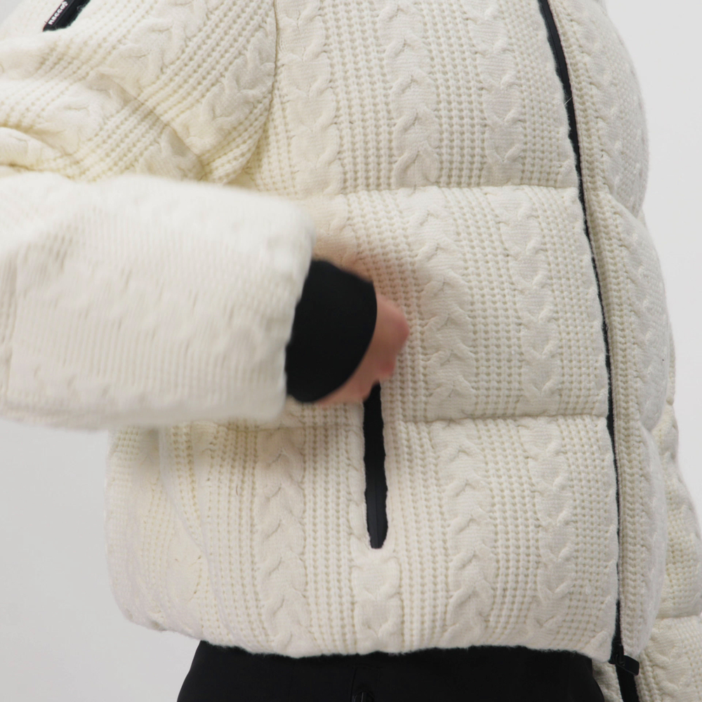 ZARA КУРТКА-ПУХОВИК HEIQ XREFLEX™ RECCO® , ЭКРЮ