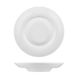 Тарелка глубокая 400 мл d 31 см h6 см для пасты, для супа, салата белая фарфор P.L. [1]
