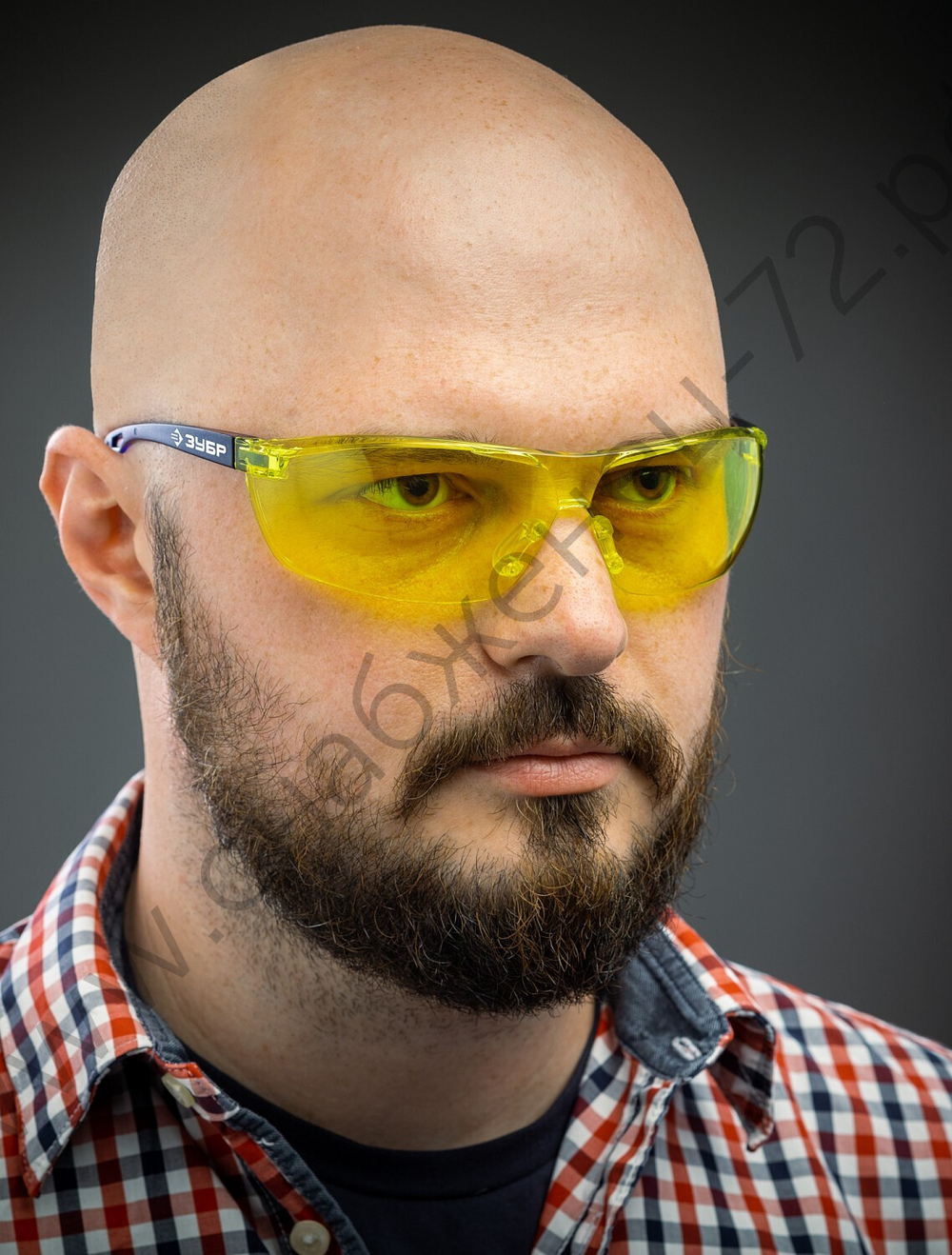 ЗУБР БОЛИД жёлтые, сферические линзы устойчивые к запотеванию, открытого типа, защитные очки (110486)