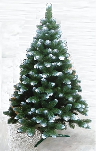 Ель искусственная "Европейская шишка большая" 160см. белоснежные кончики