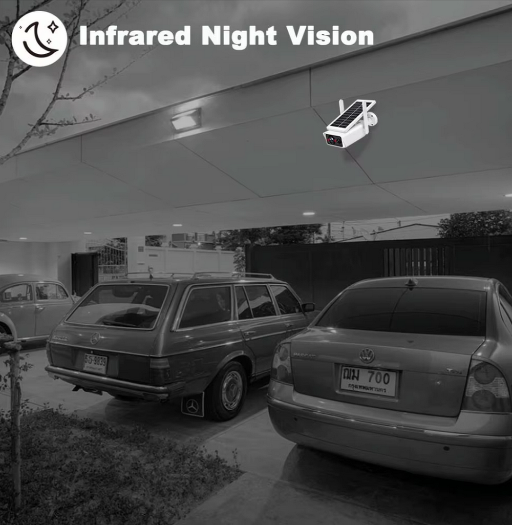 Wi-fi Smart камера + Solar panel 4MP RoHS A50