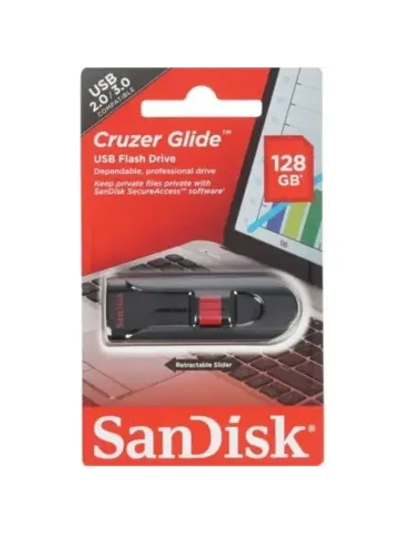 Память USB Flash 128 ГБ Cruzer Glide SDCZ60-128G-B35 BLACK