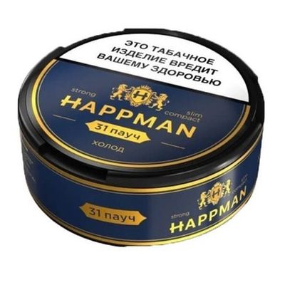 Жевательный табак HAPPMAN STRONG SLIM COMPACT 10гр