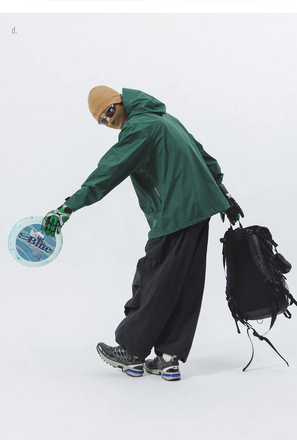 ШтаныNothomme BlueMonte Cargo Parachute черный