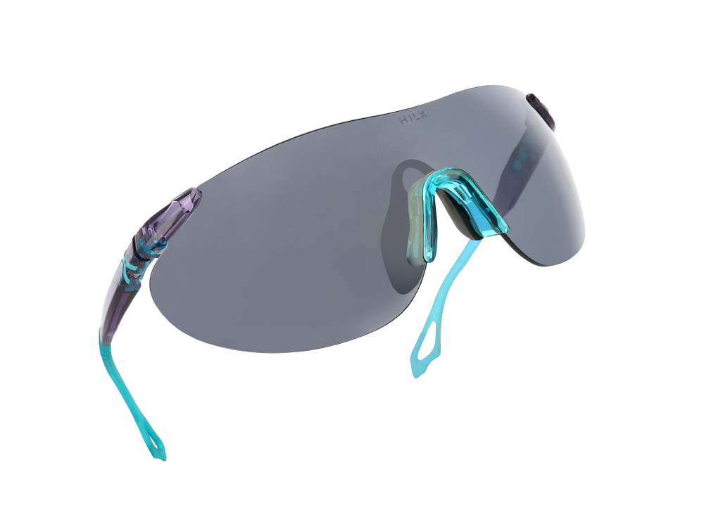 Спортивные очки с диоптриями HILX Domain Shiny Crystal Purple / Black Mirror Lens