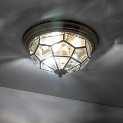 Citilux Витра-1 CL442530 Люстра потолочная витражная Бронза