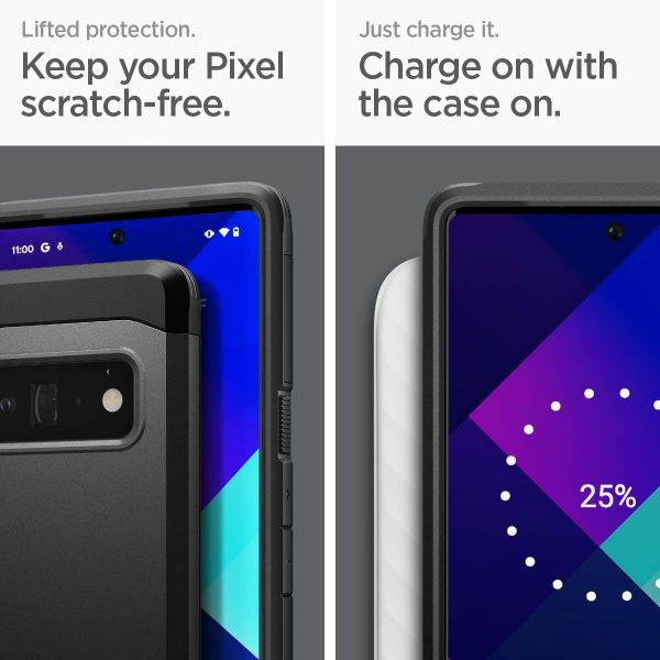 Чехол Spigen Tough Armor для Google Pixel 6 Pro (2021) - Black