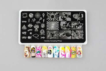 Пластина Swanky Stamping 093