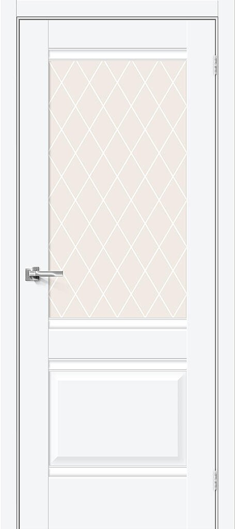 Прима-3 White Silk / White Сrystal