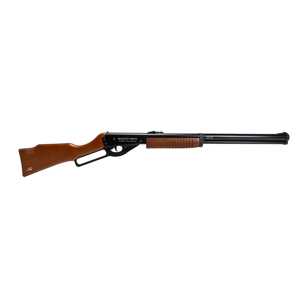 Винтовка пневматическая Borner Lever Action (скоба Генри, дерево, XS-V0W02) кал. 4.5 мм, 3 Дж.
