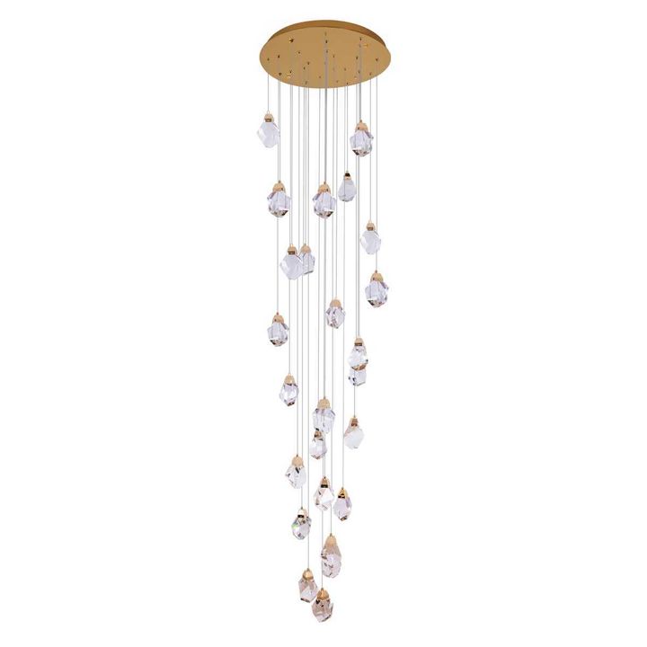 Подвесная светодиодная люстра Modelux ML.88971.25 GD