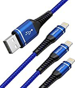 Кабель Lightning X700 15см Blue Mizoo